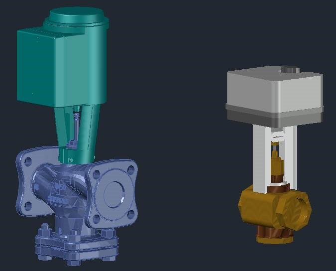 建立3D控制閥建模 